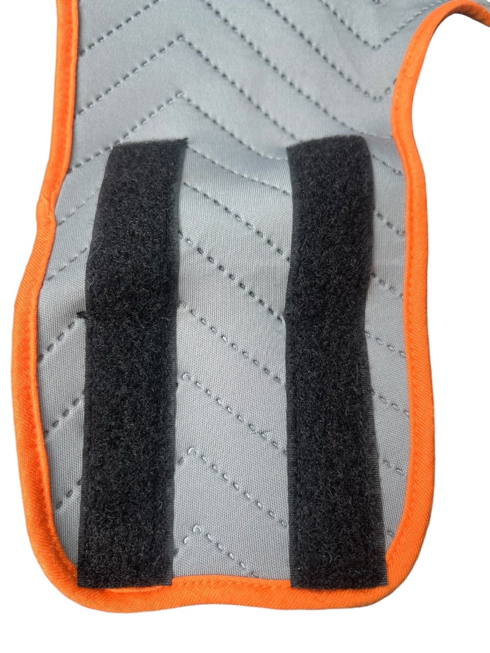 Thundershirt Gray Calming Wrap with Orange Trim - Picture 2 of 7
